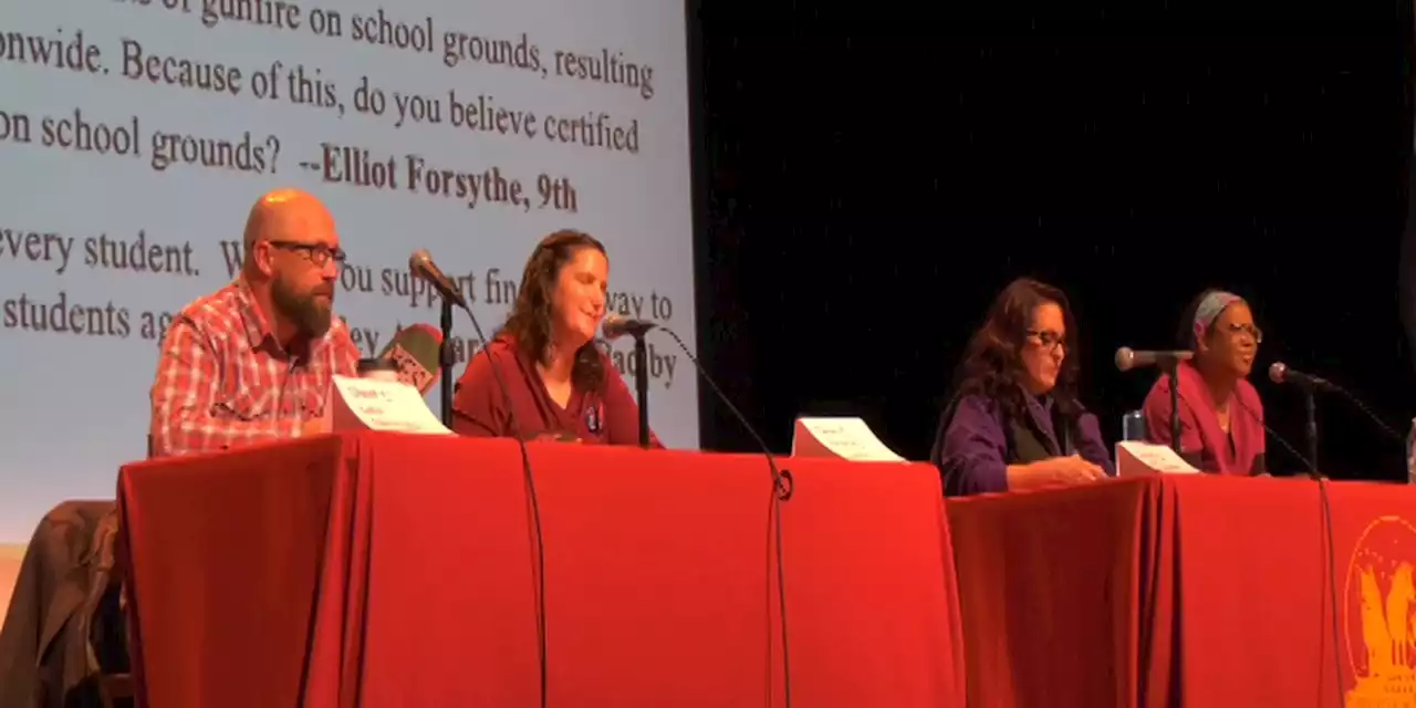 West Valley High School students host school board candidate forum