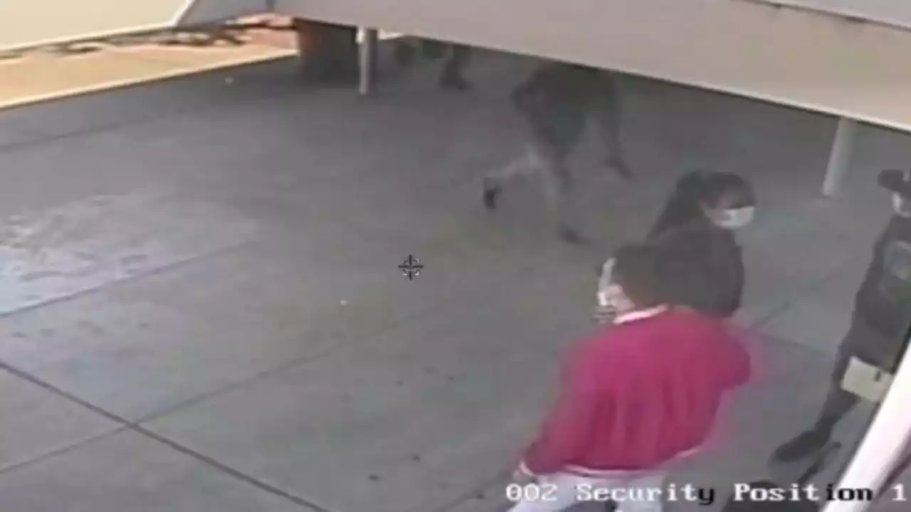 Oakland school shooting surveillance video released