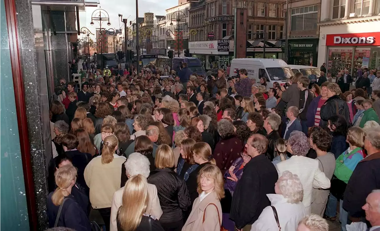 When Harvey Nichols opened in Leeds