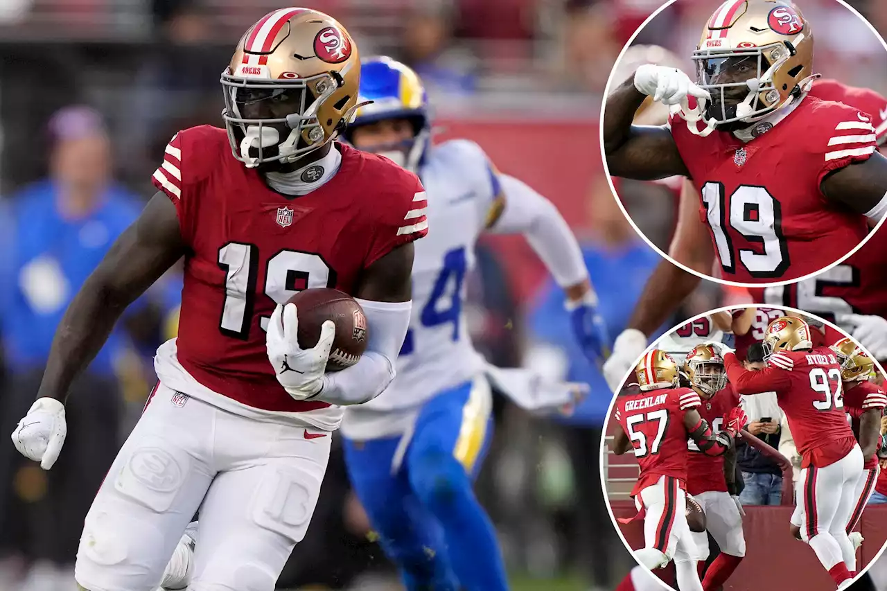 Deebo Samuel, relentless defense help 49ers cruise past Rams on ‘MNF’