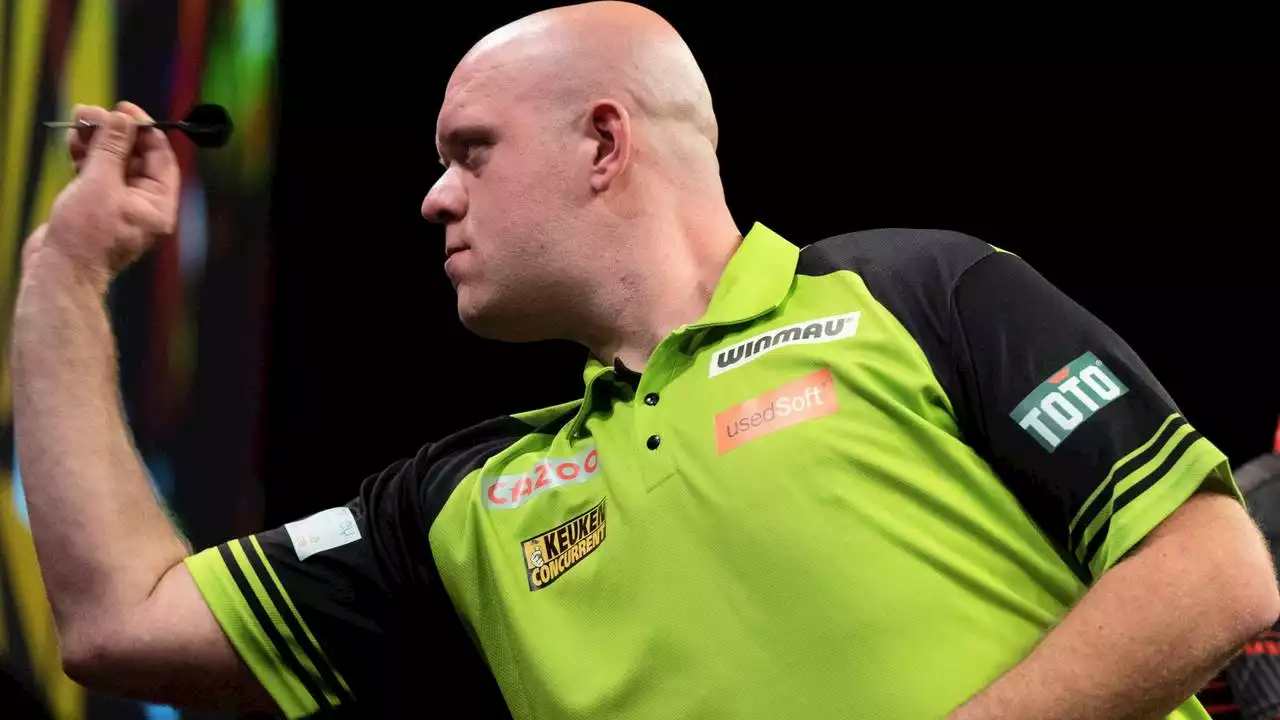 Michael van Gerwen wint in eerste ronde World Grand Prix