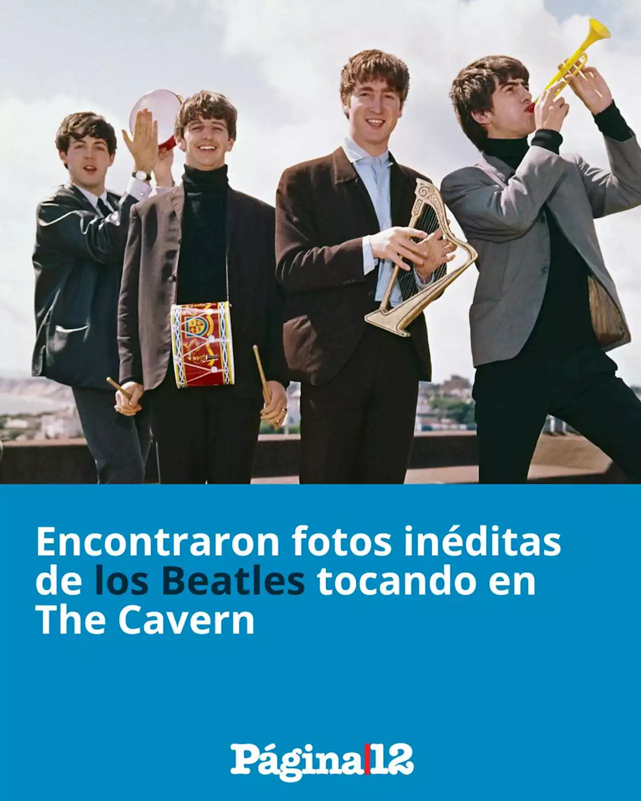 Hallan dos fotografías inéditas de los Beatles tocando en The Cavern | EPU