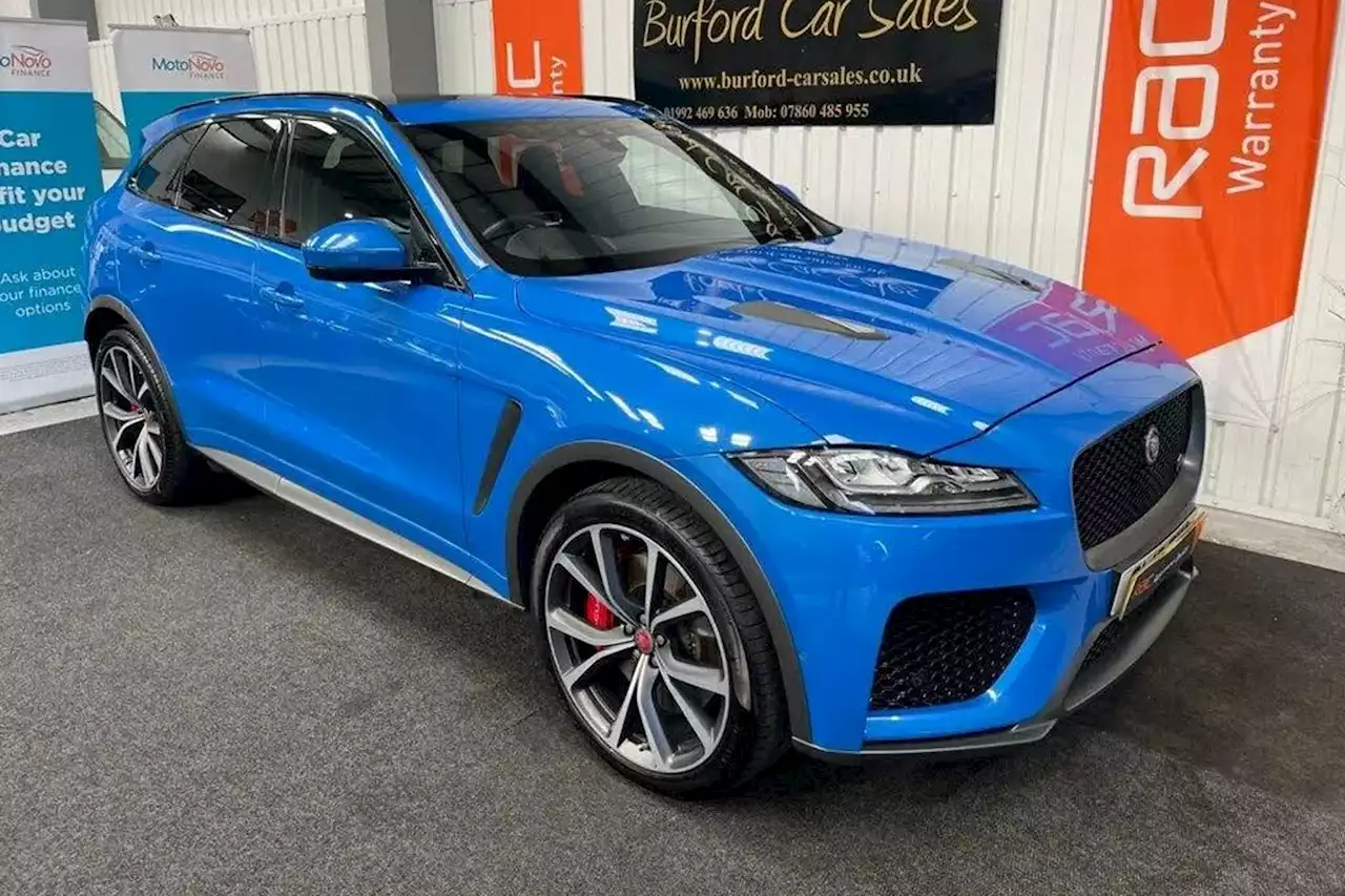 Jaguar F-Pace SVR | Spotted