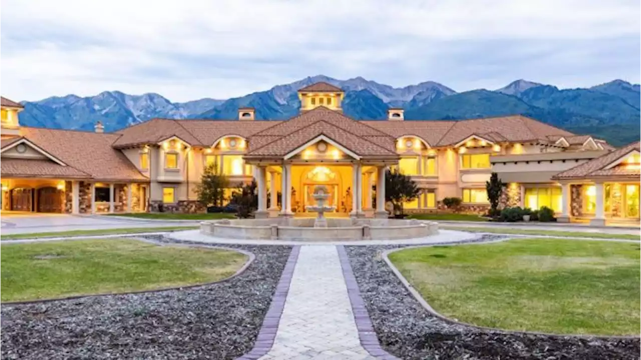 Forget Water Slides. This Massive $17.5 Million Utah Manse Comes With Its Own Indoor Water Park.