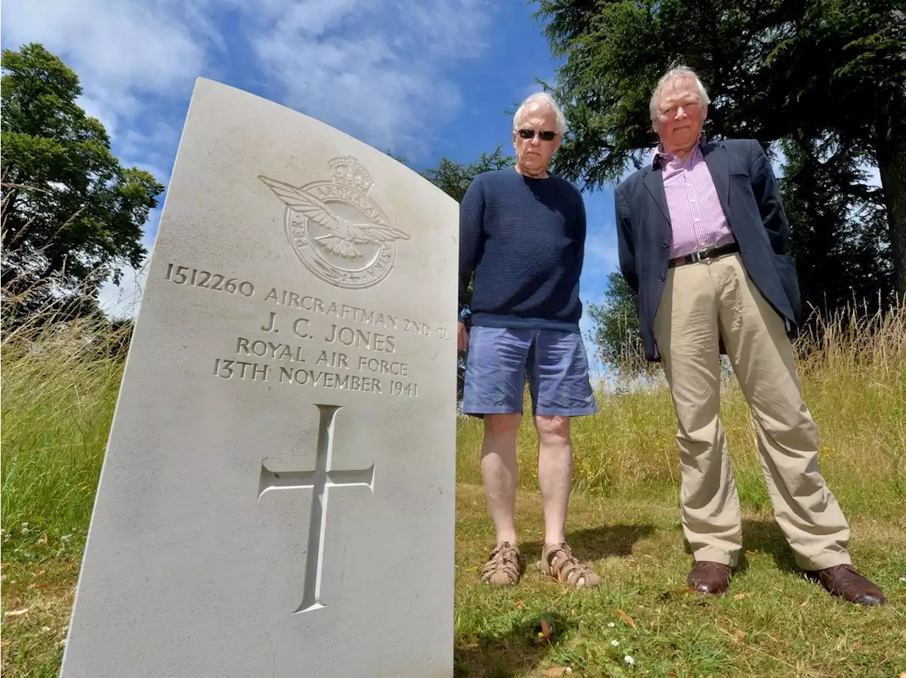 Grave of unknown airman to be re-dedicated alone as appeals to find family fall short