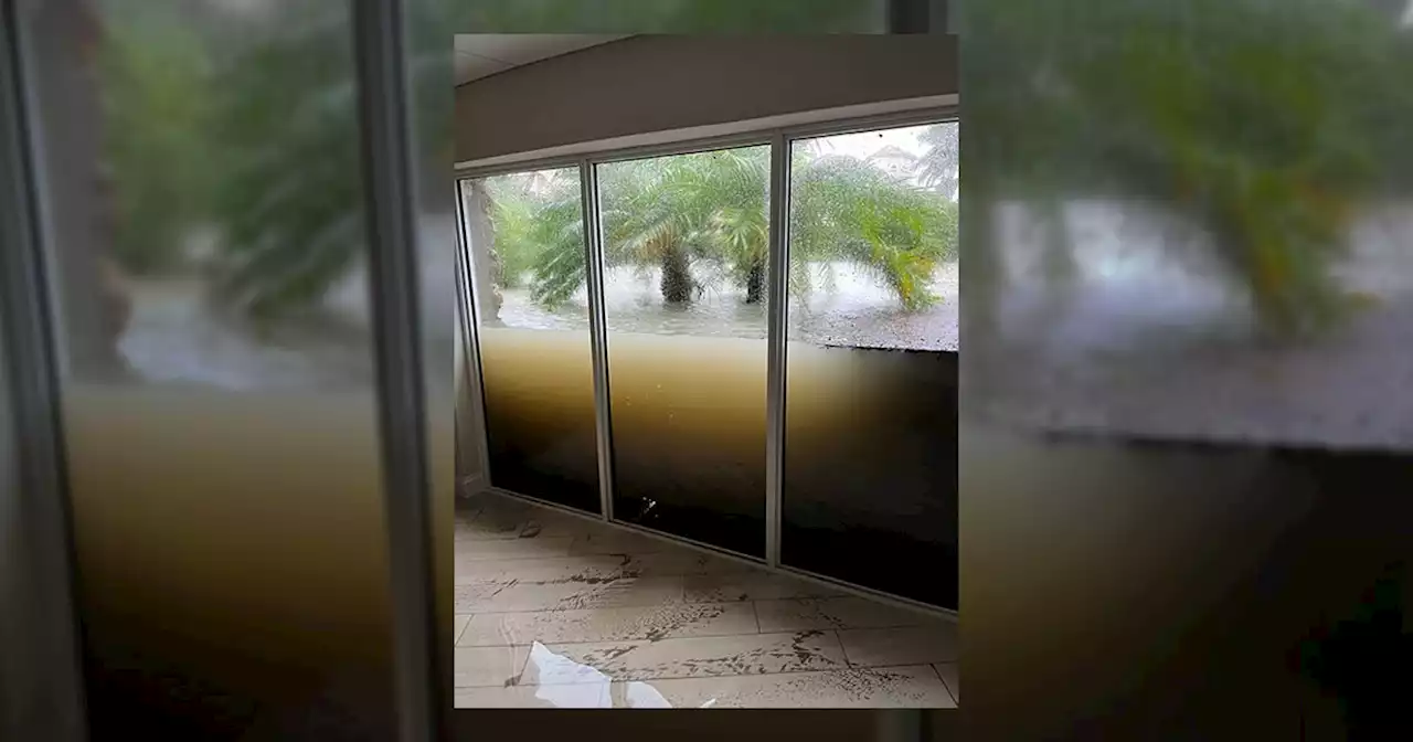 Is This Photo of Windows Holding Back Hurricane Ian Floodwaters Real?