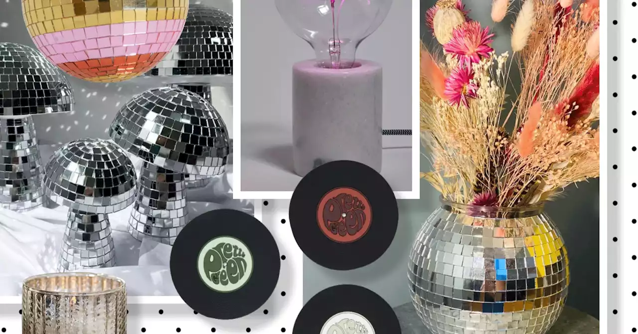 Inject some 70s glamour into your home with these trending disco decor home buys