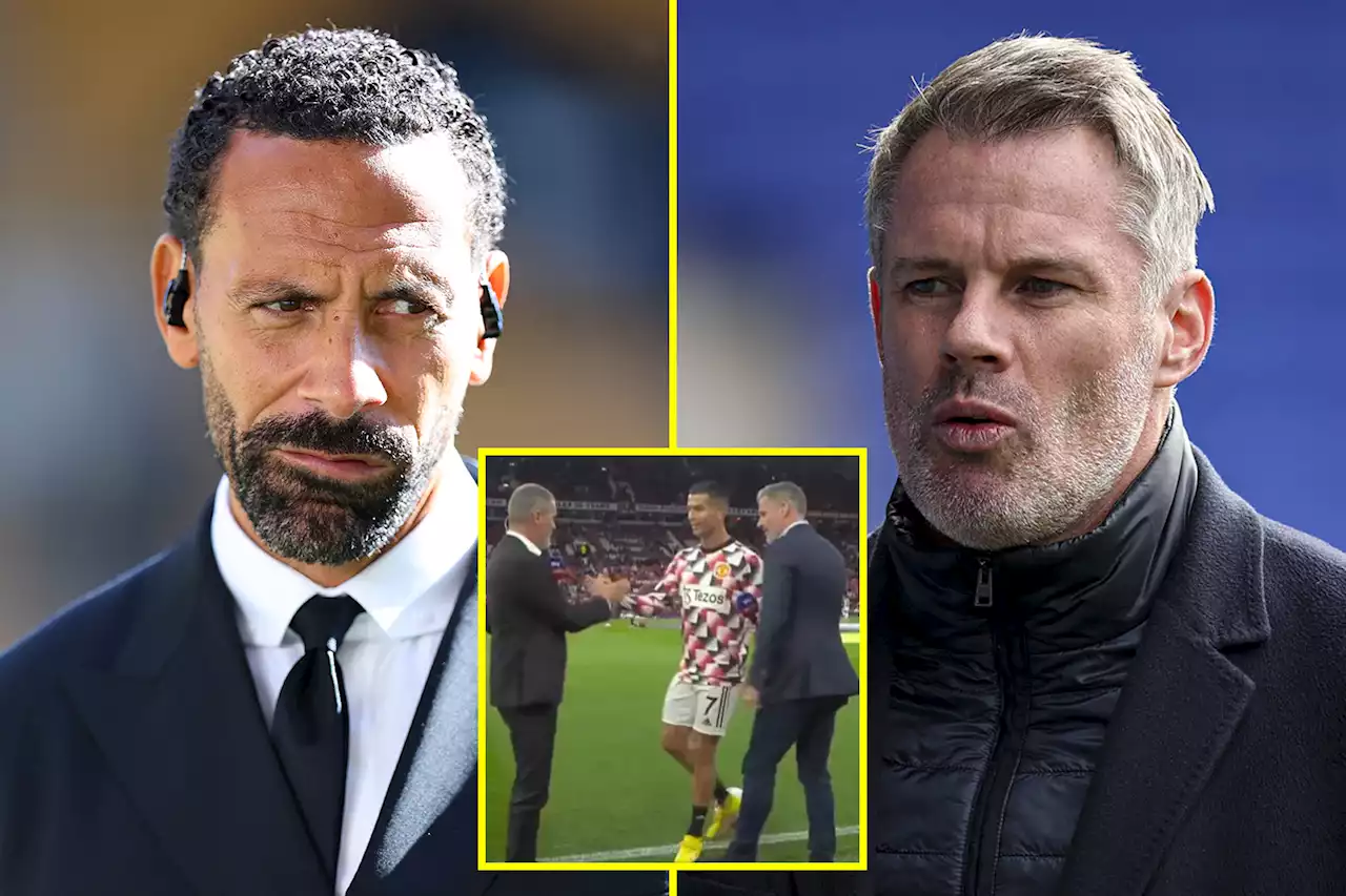 Carragher calls Ferdinand a Ronaldo 'fan boy' as legends clash over Man United star