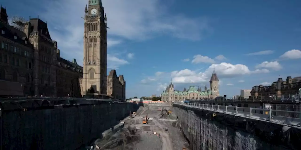 Centre Block demolition work reaches a pinnacle (four, to be exact)