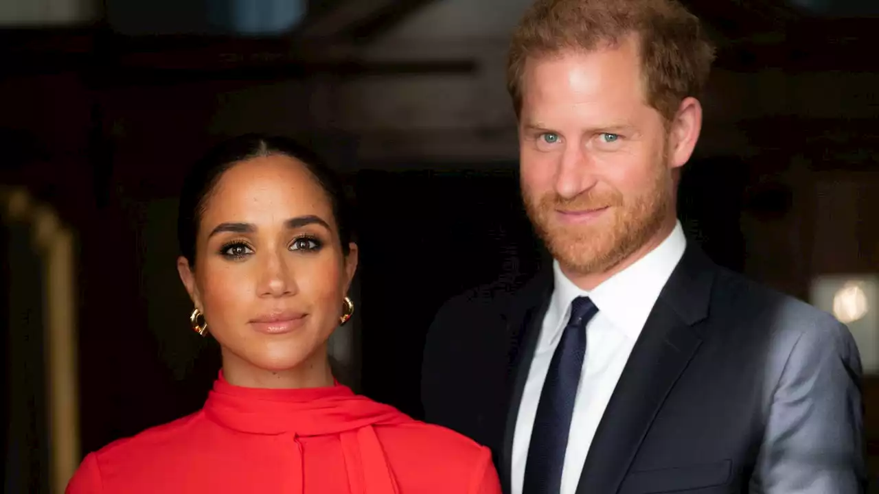 Meghan Markle und Prinz Harry halten Händchen in zwei nie zuvor gesehenen Porträts