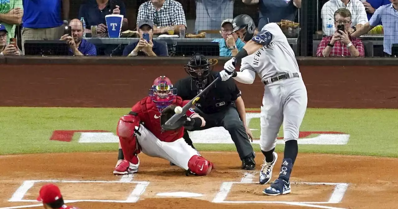 Yankees star Aaron Judge breaks Roger Maris' American League home run record