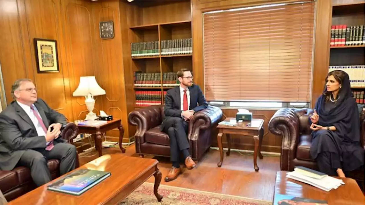 US envoy for Afghanistan calls on Hina Khar