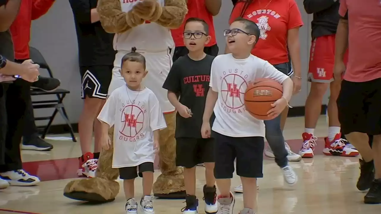 Houston Cougars add 10-year-old battling lupus to team with Final Four aspirations