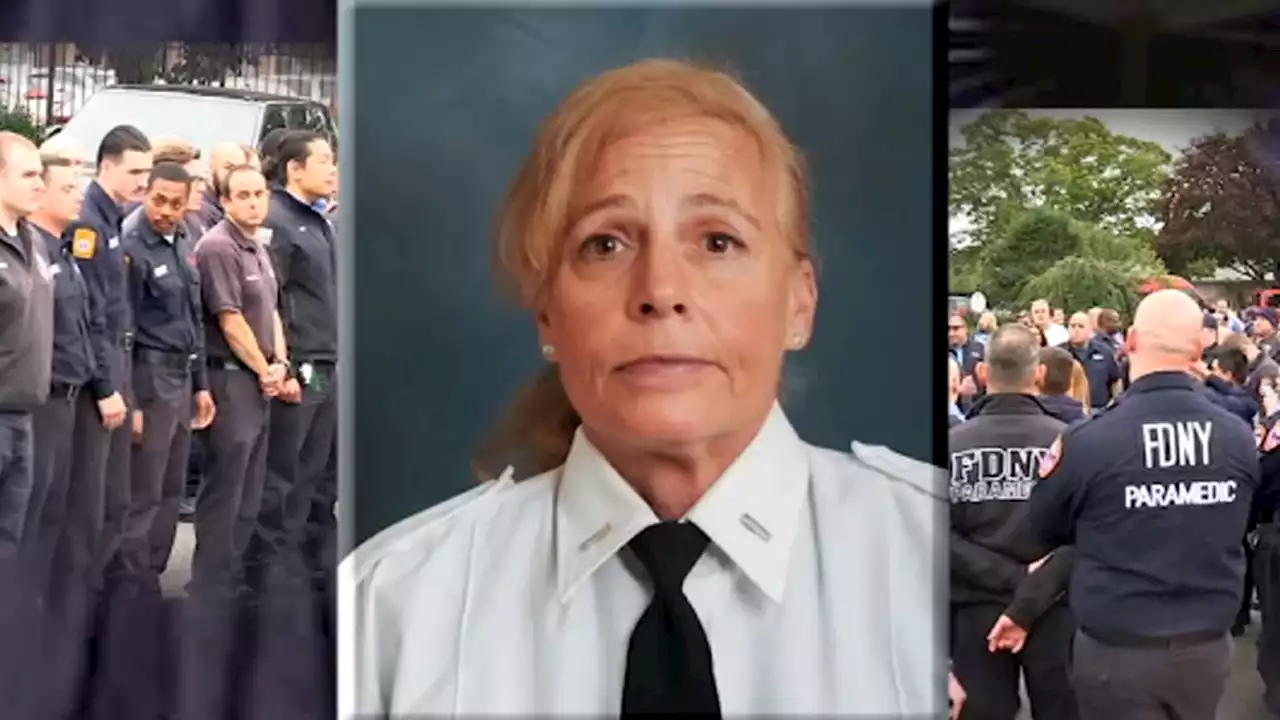 Funeral for slain FDNY EMS Lieutenant Alison Russo-Elling