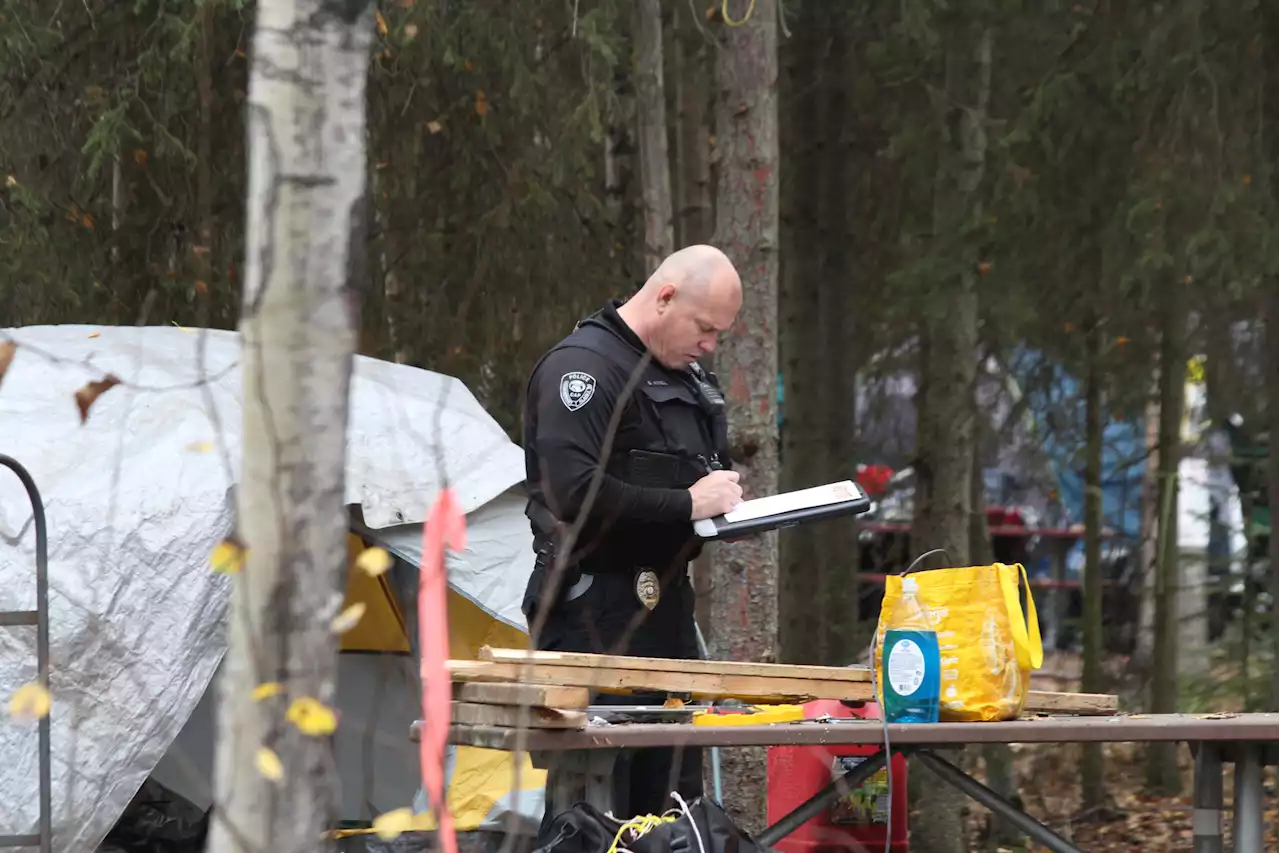 Anchorage officials issue eviction notices to homeless campers at Centennial Campground