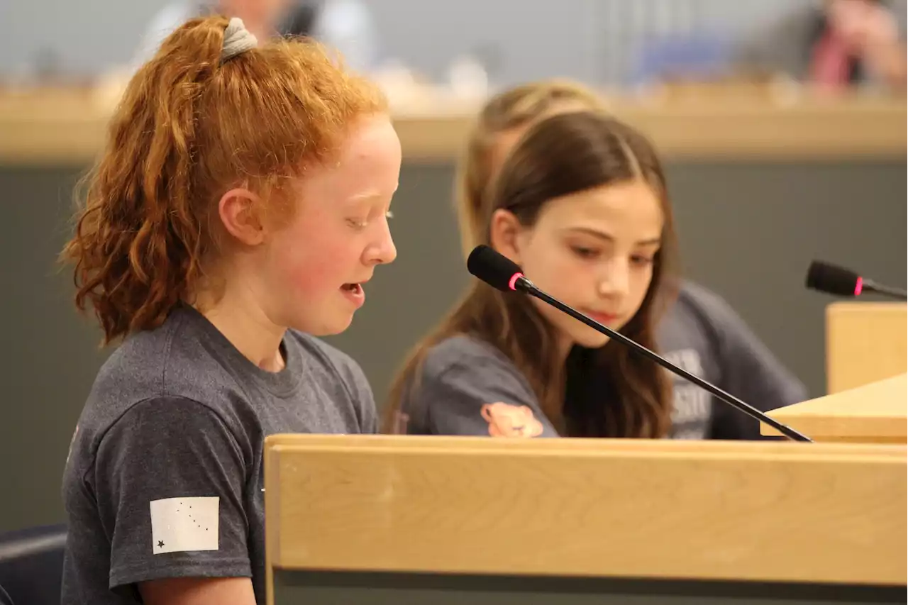 Anchorage parents, students ask school board to keep funding for language immersion programs