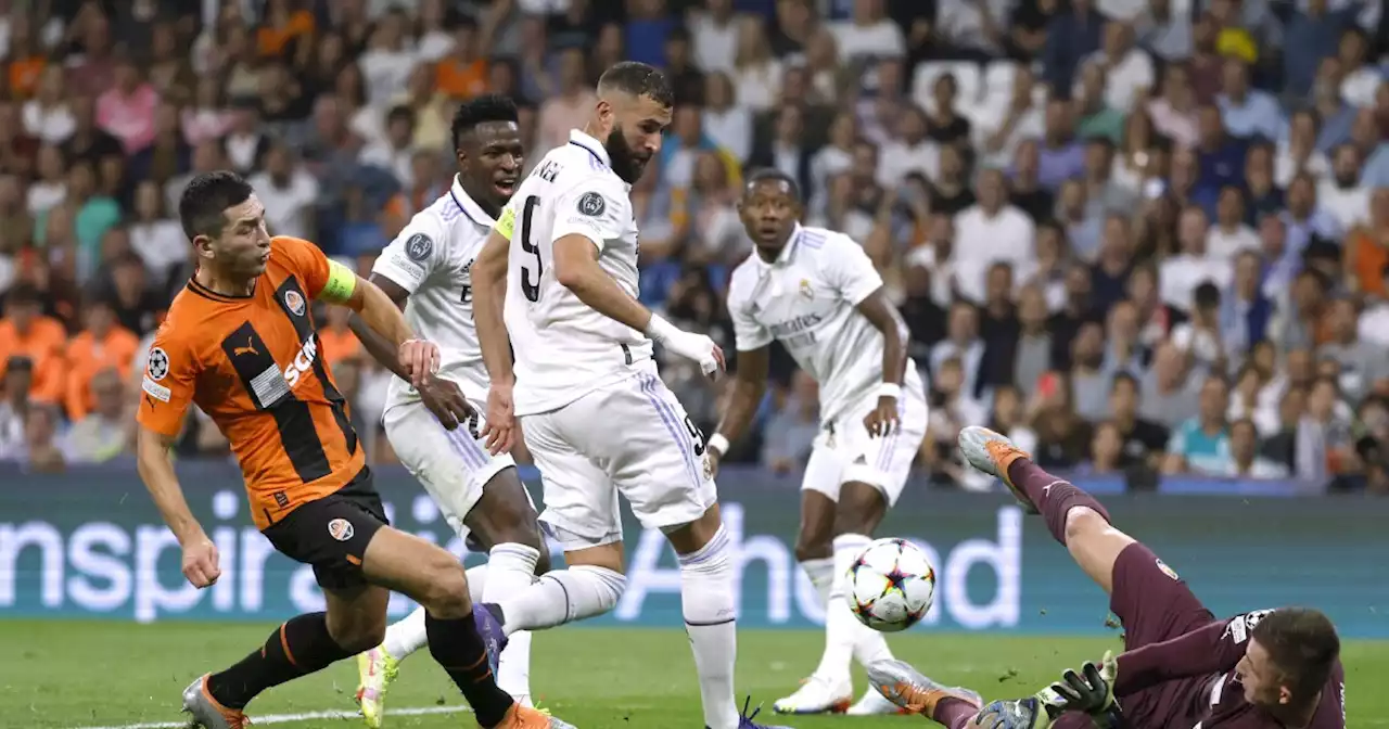 Minuto 70: Real Madrid 2-1 Shakhtar EN VIVO | Champions League