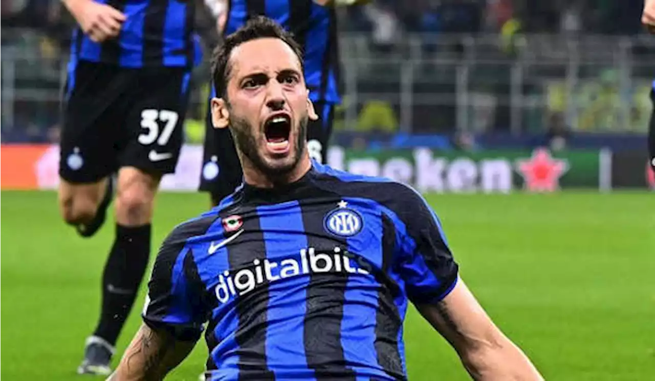 Gol Tunggal Hakan Calhanoglu Bawa Inter Tekuk Barcelona