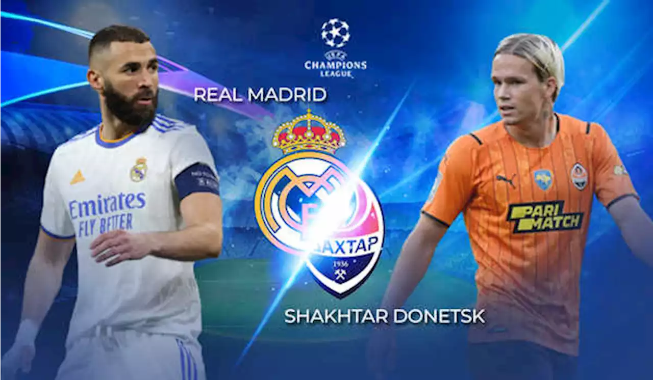 Ladeni Shakhtar, Real Madrid Usung Ambisi Selalu Menang