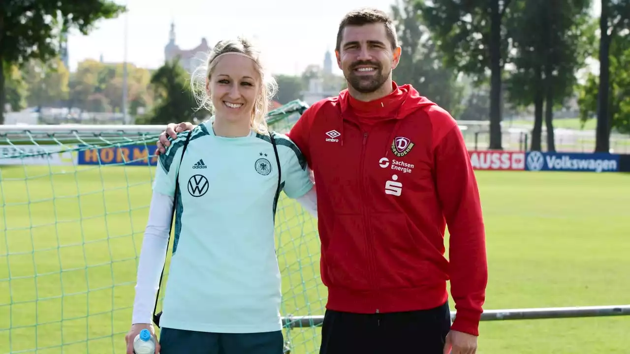 DFB-Star Kathy Hendrich: Das verbindet mich mit Dynamo-Held Kirsten