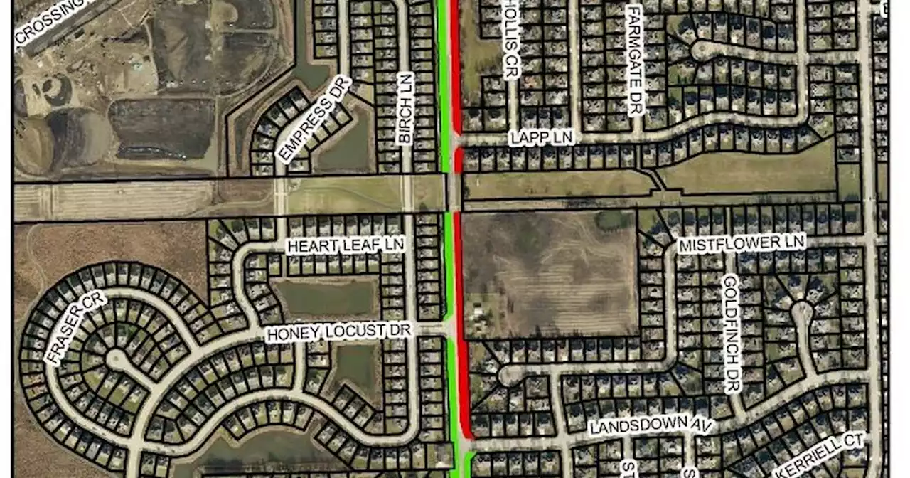 Naperville won’t build noise reduction walls on 248th Avenue where they don’t meet fed standards