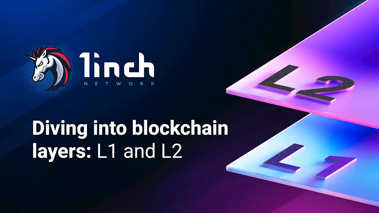 Guest Post by 1inch Network: Diving into blockchain layers: L1 and L2 | CoinMarketCap