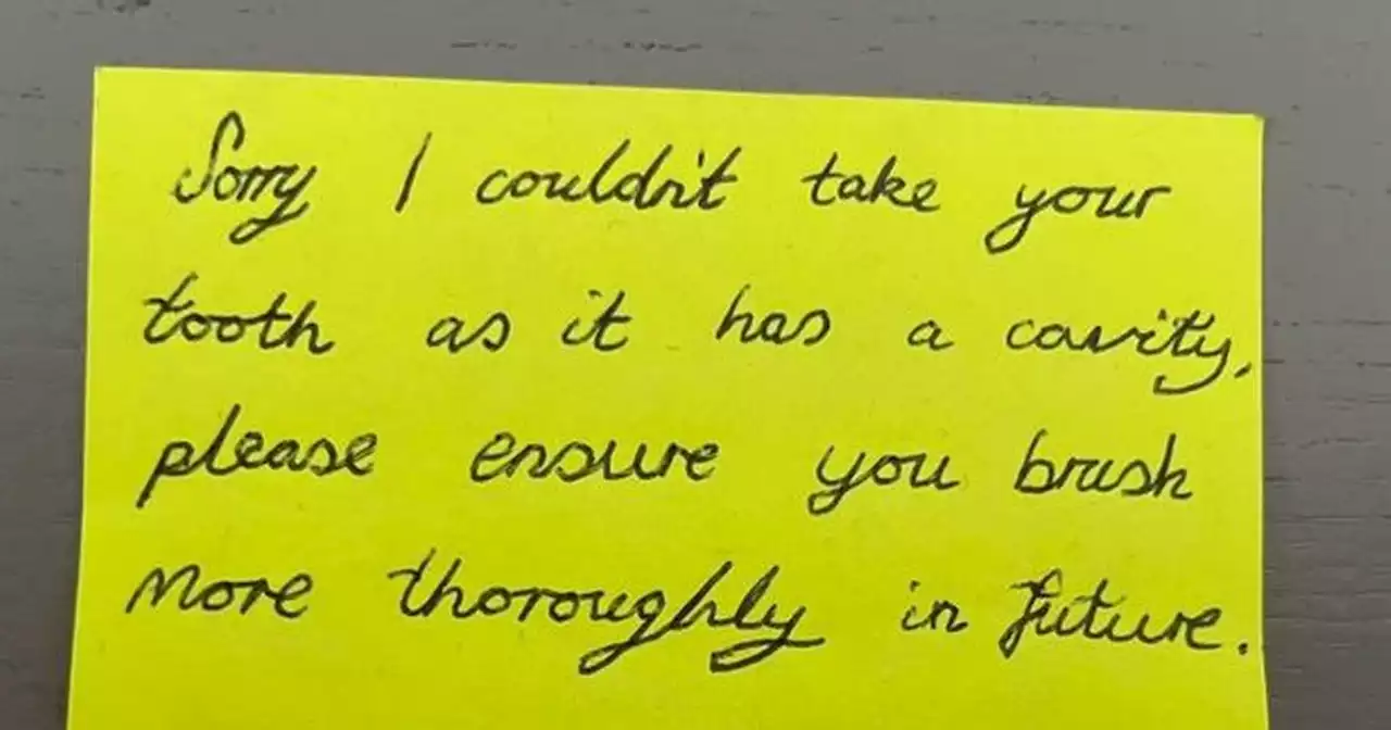 Mum slammed over 'savage' tooth fairy note until parents realise 'clever' plan