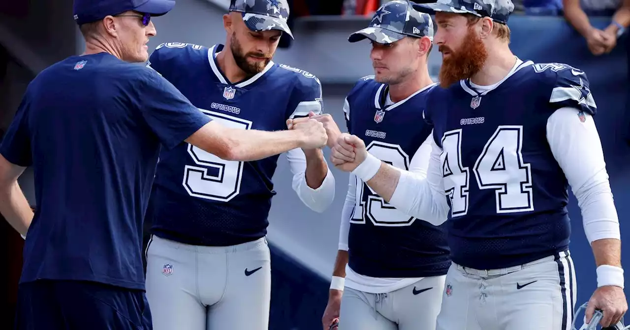 Cowboys long-snapper Jake McQuaide suffered torn triceps vs. Commanders