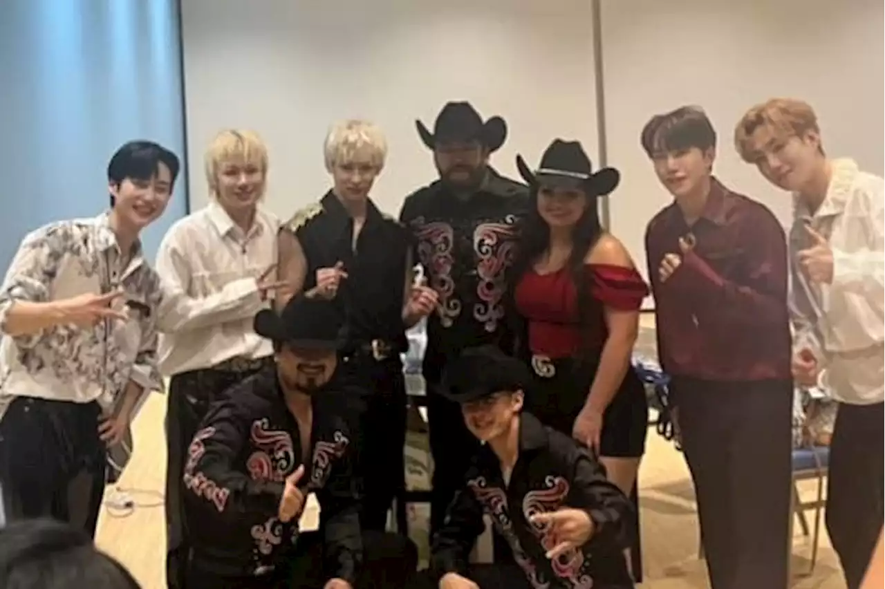 K-Pop group MustB thrills Texas concertgoers with a surprise appearance by Latin band Grupo Control