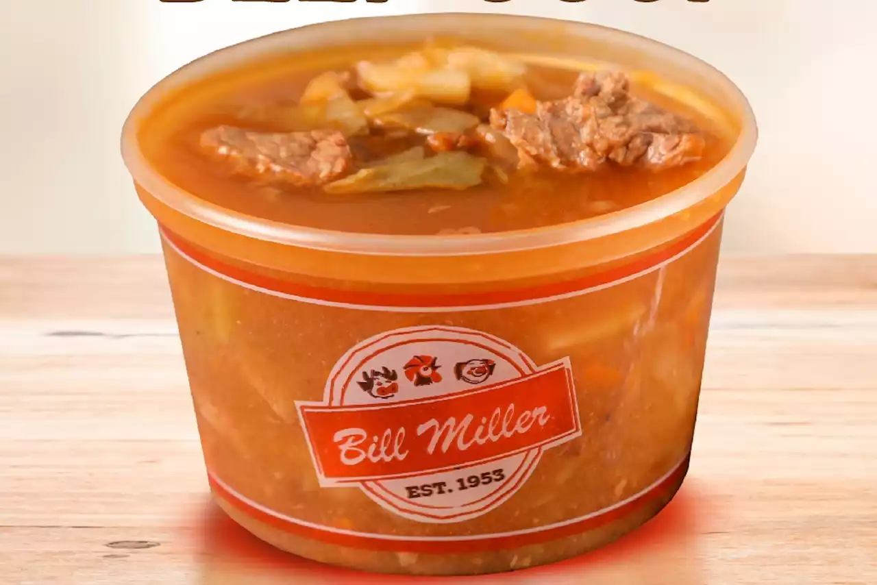 'Stop what you're doing': Bill Miller Bar-B-Q is bringing back its vegetable beef soup