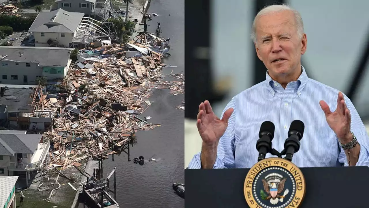 Biden to meet with DeSantis in Florida as he surveys Hurricane Ian damage