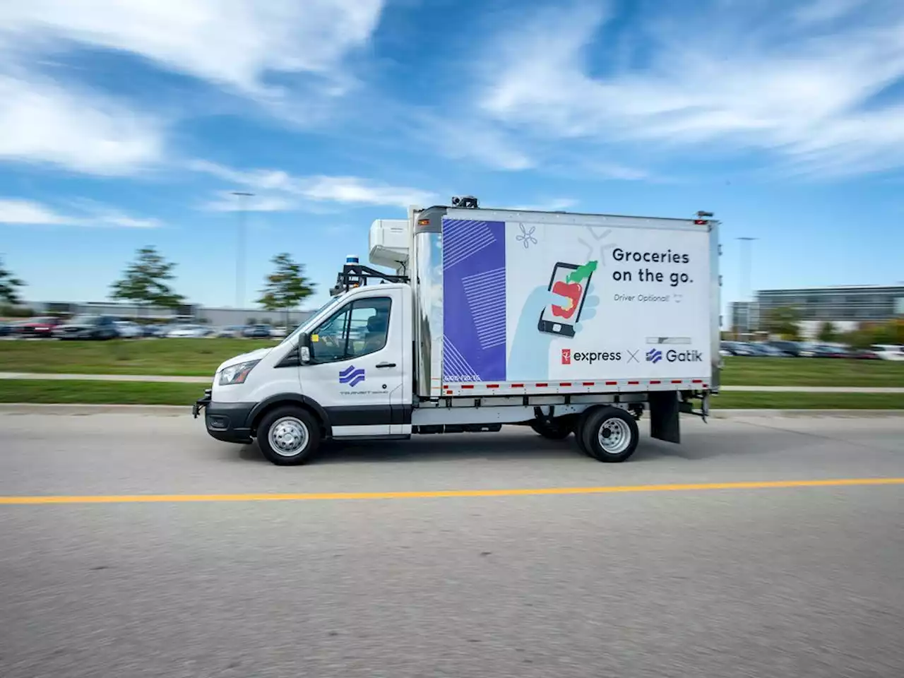 Meet Loblaw's driverless trucks, now making e-commerce deliveries around the Toronto area