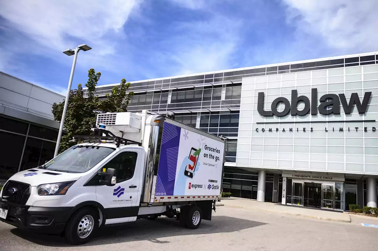 Loblaw puts self-driving delivery trucks on Canadian roads for first time