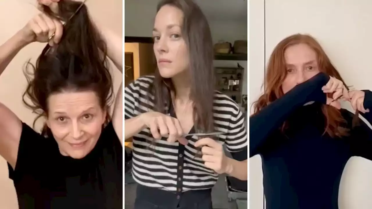 French Actors Snip Their Hair in Solidarity With Iranian Women