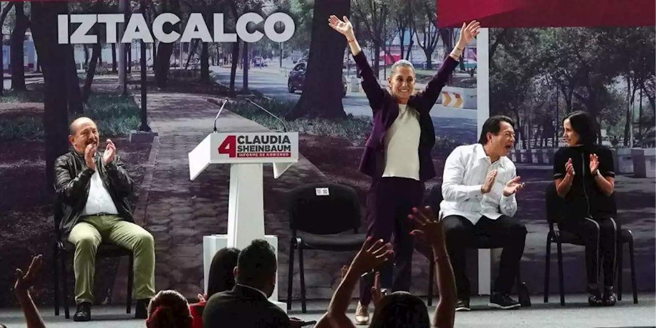 Sheinbaum inicia gira en alcaldías por Cuarto Informe de Gobierno; 'no es un mitin partidario', señala