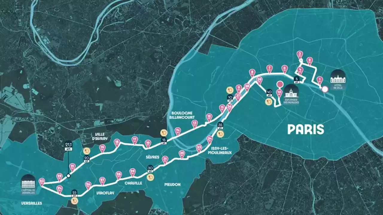 Le parcours du marathon des JO 2024 de Paris rendra hommage à la