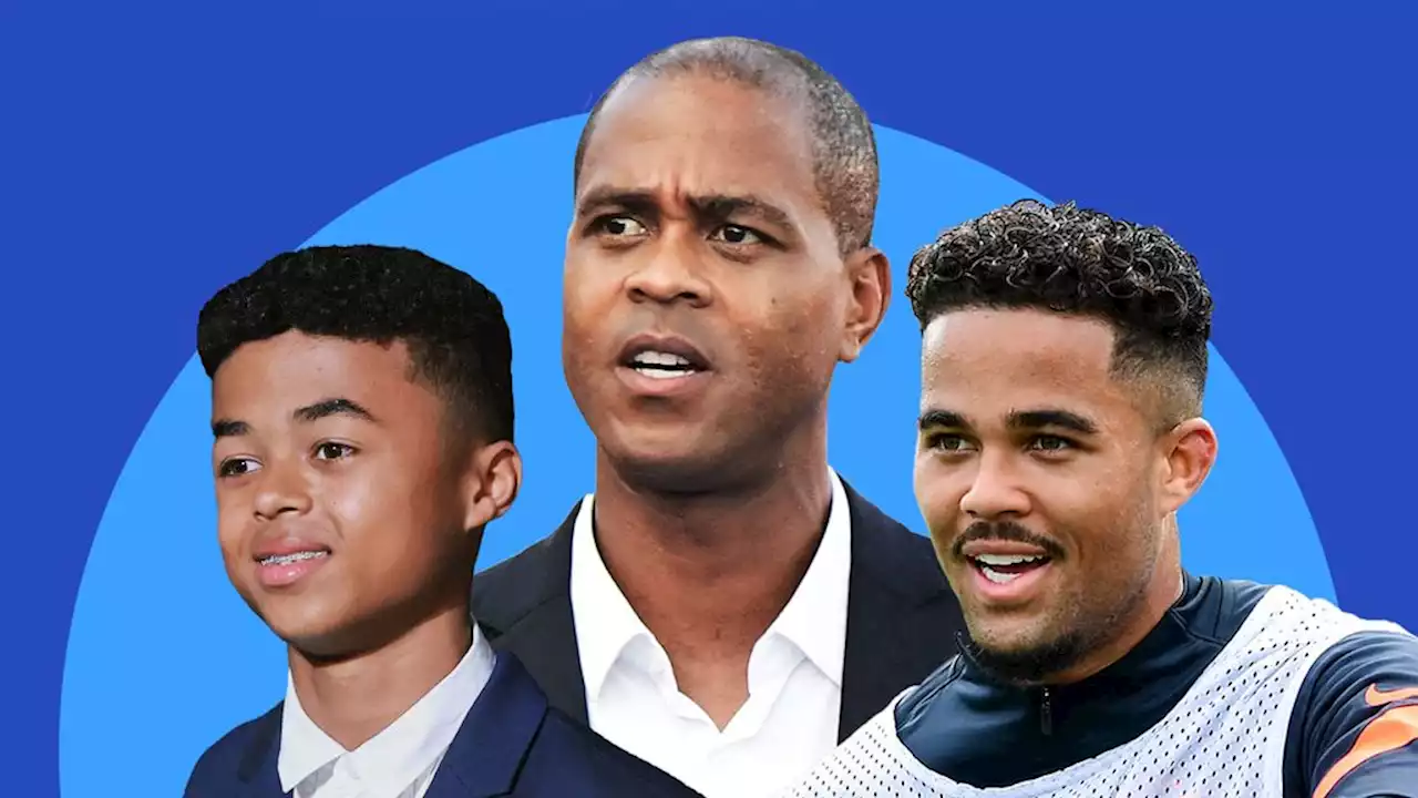 Zo vader, zo zonen: Shane (15) is nieuwste Kluivert-telg in Oranjeshirt