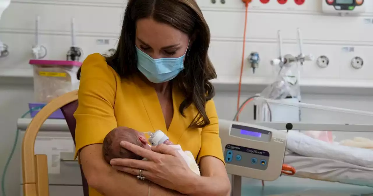 'Broody' Kate Middleton lovingly cradles tiny baby after hinting at fourth child