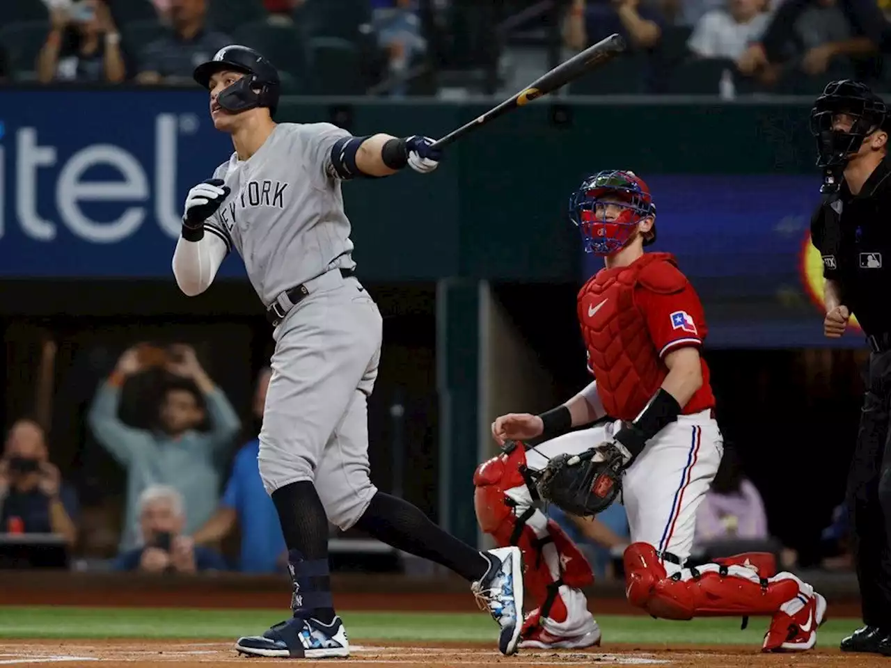 All rise! Yankees' Judge new AL home run king