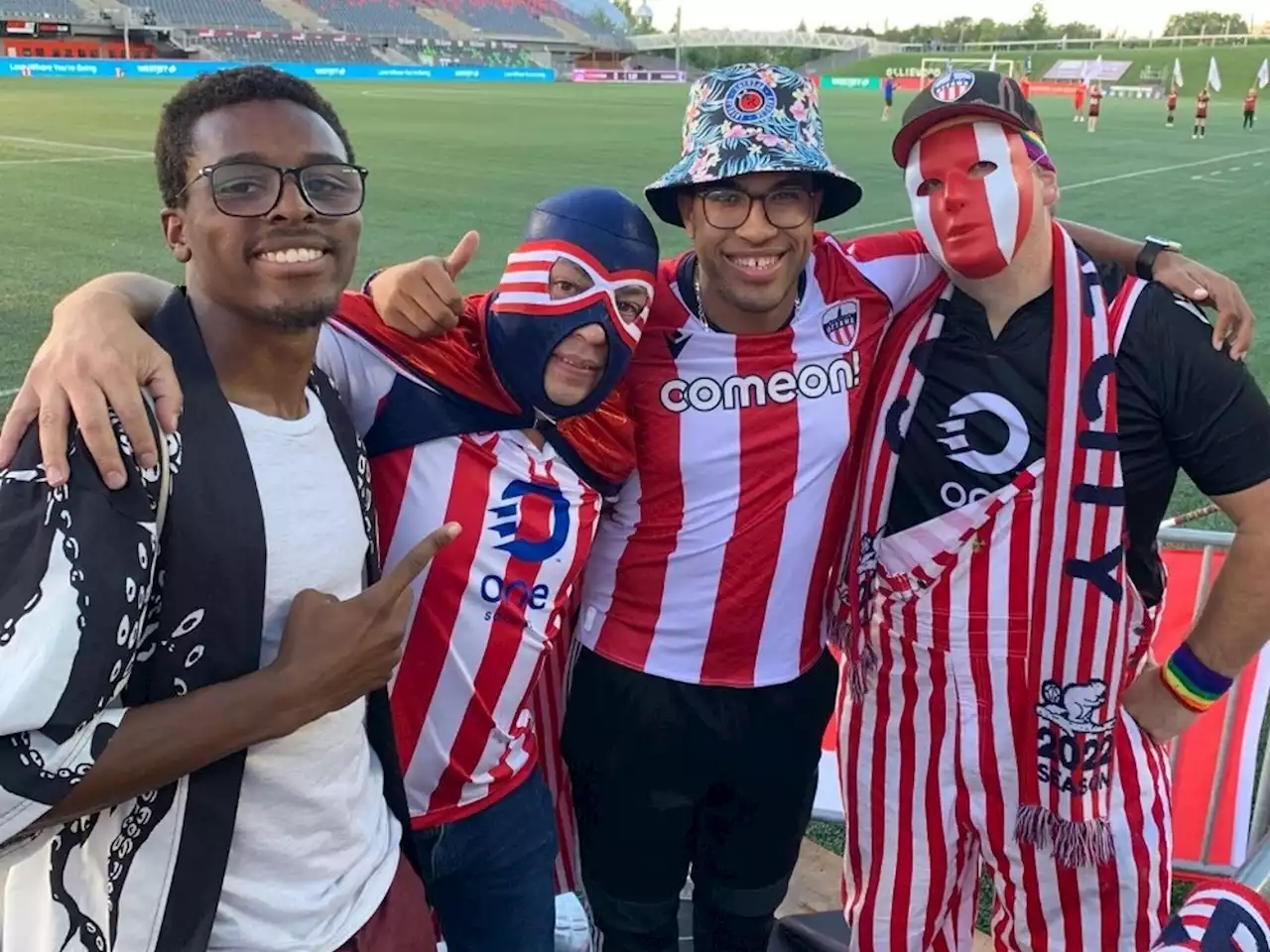 FANDEMONIUM: When Atletico Ottawa hits the field, Section W spectators show their passion