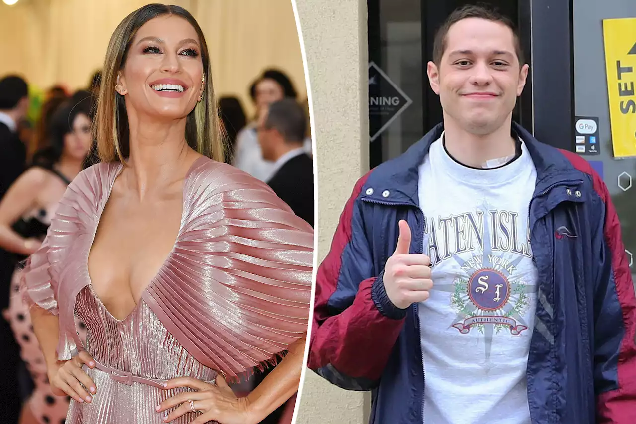 Twitter already wants Gisele Bündchen to date Pete Davidson