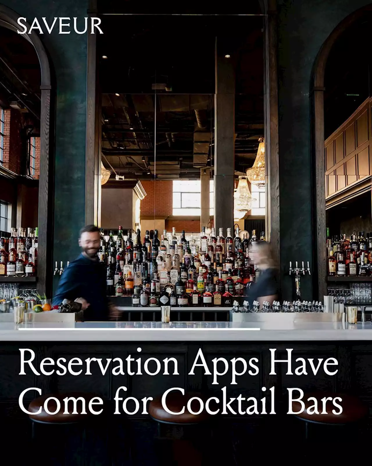 Reservation Apps Have Come for the Cocktail Bar