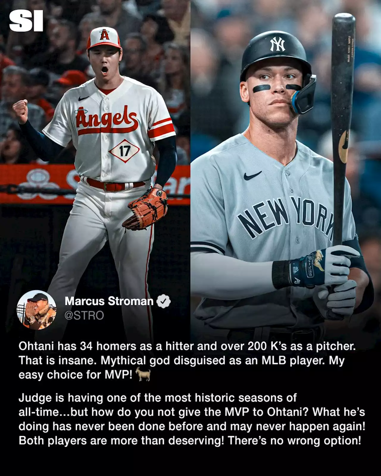 Shohei Ohtani Should Win AL MVP Over Aaron Judge