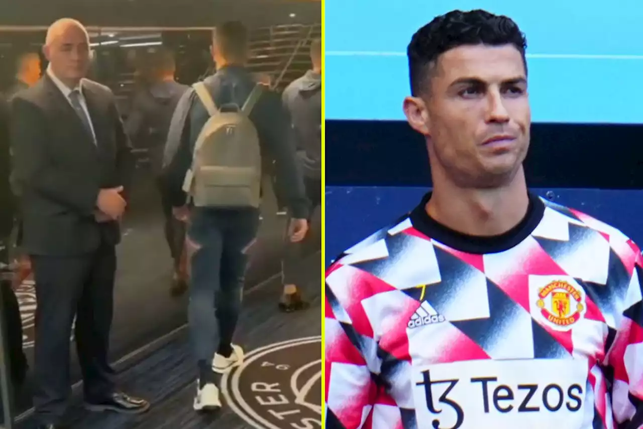 Video shows Ronaldo showing respect to Man City despite being 'disrespected' himself