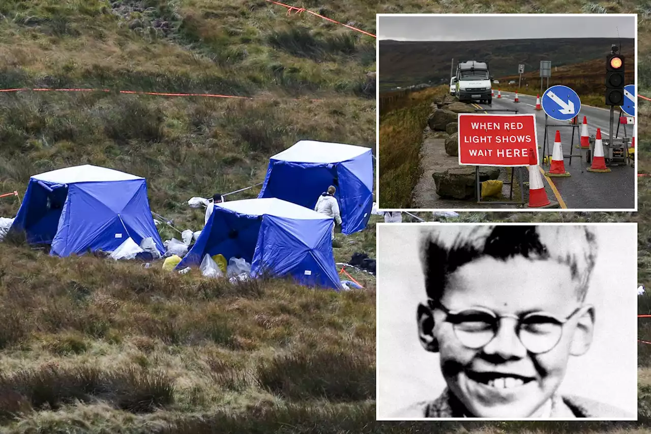 Moors Murder cops WIDEN search for 12-year-old victim as dig enters 6th day