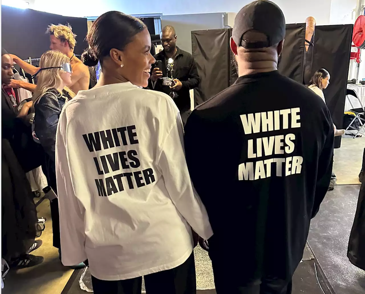 Kanye West wears 'White Lives Matter' shirt at Paris fashion show