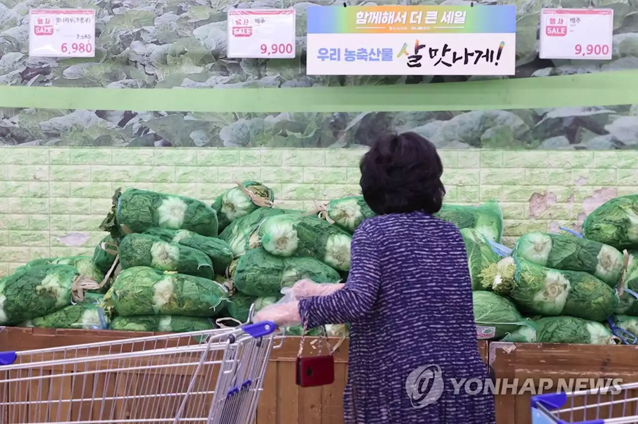 9월 물가 5.6%↑, 두달째 상승세 둔화…채소류·외식은 고공행진(종합) | 연합뉴스