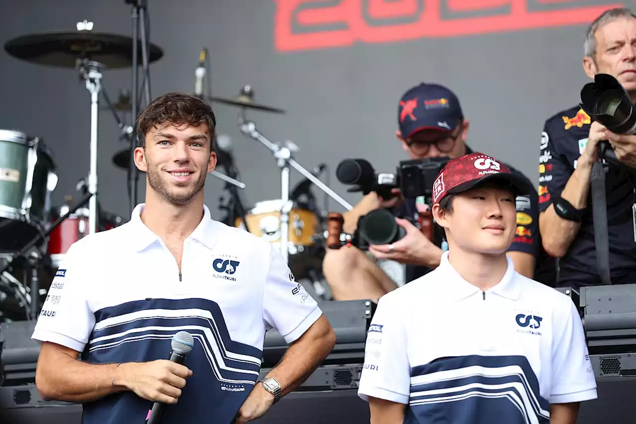 Gasly: Karaoke session with Tsunoda highlight of week