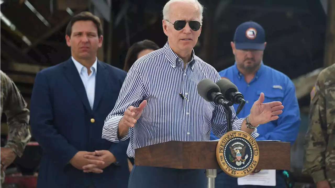 Biden says events like Hurricane Ian end climate change debate