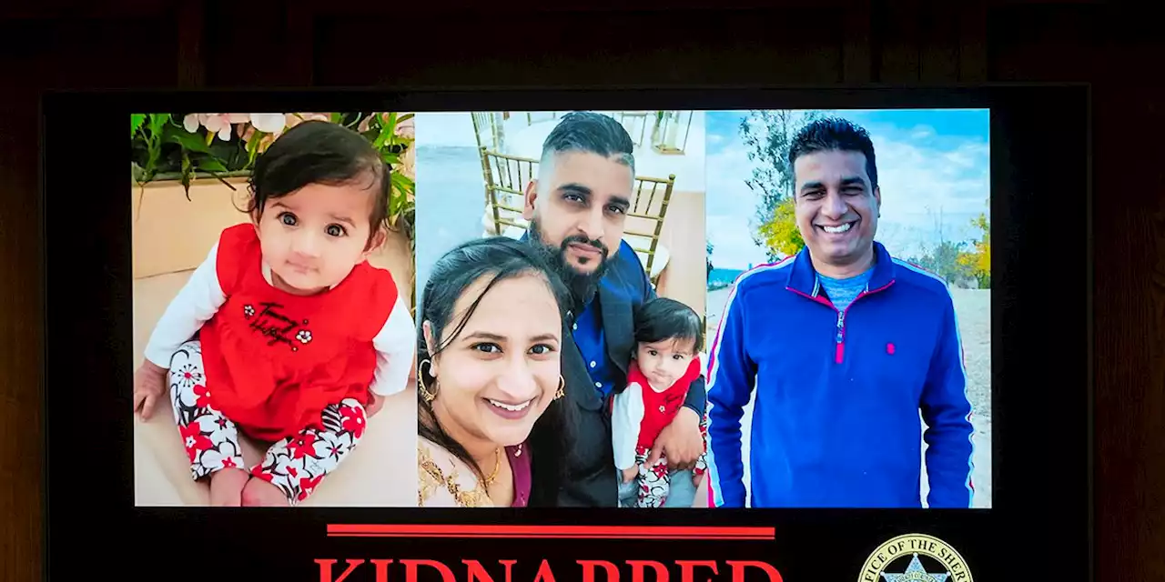 ‘Our worst fears’: Kidnapped baby, parents, uncle found dead